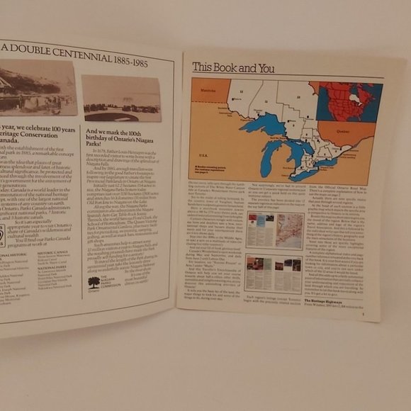 VINTAGE Traveller's Encyclopedia of Ontario Canada - Picture 3 of 6